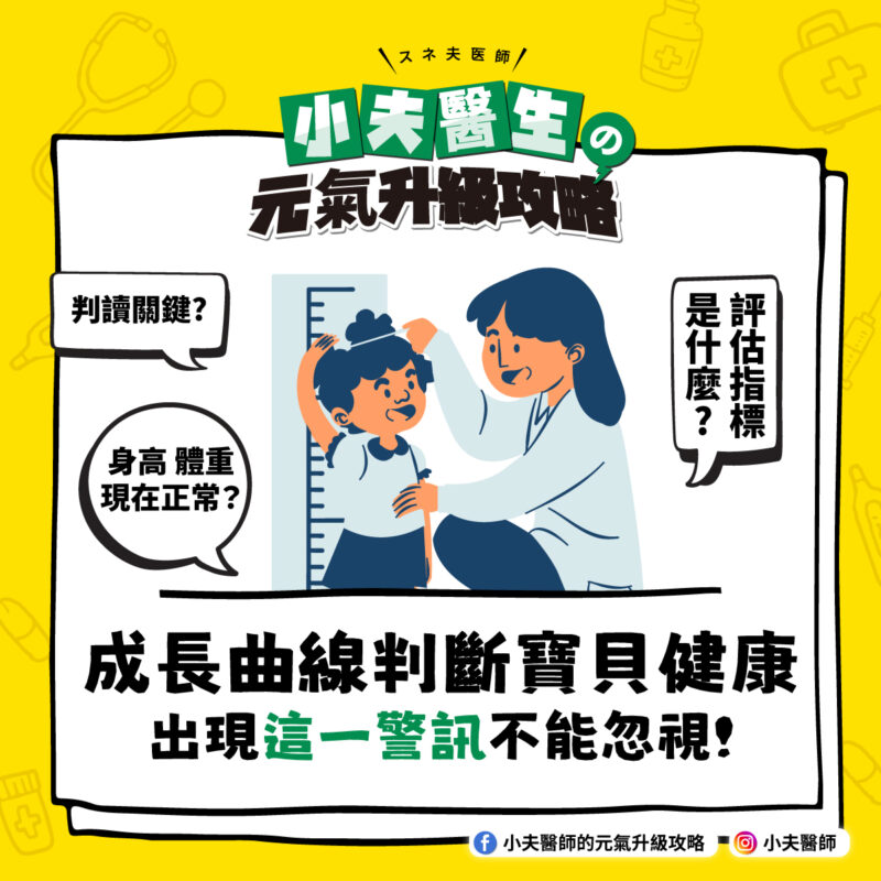 成長曲線判斷寶貝健康,出現這一警訊不能忽視! 兒童 成長曲線