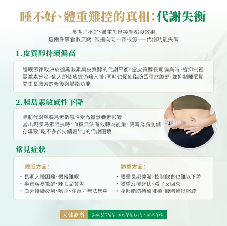 代謝失衡 體重 控制